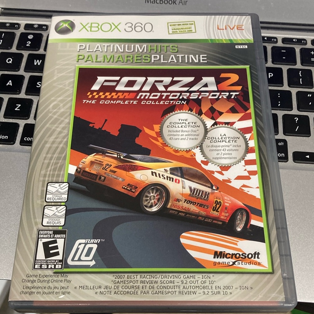 Microsoft Xbox 360 Forza Motorsport 2 Complete Collection